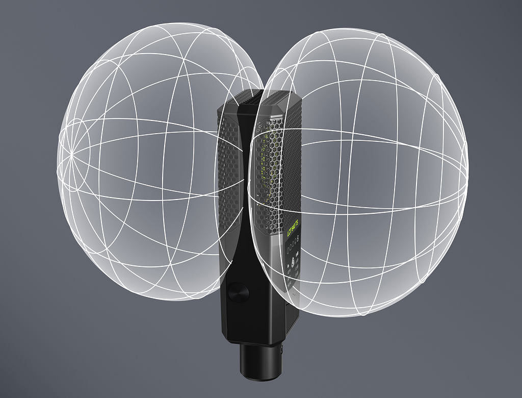 Omnidirectional microphone pattern
